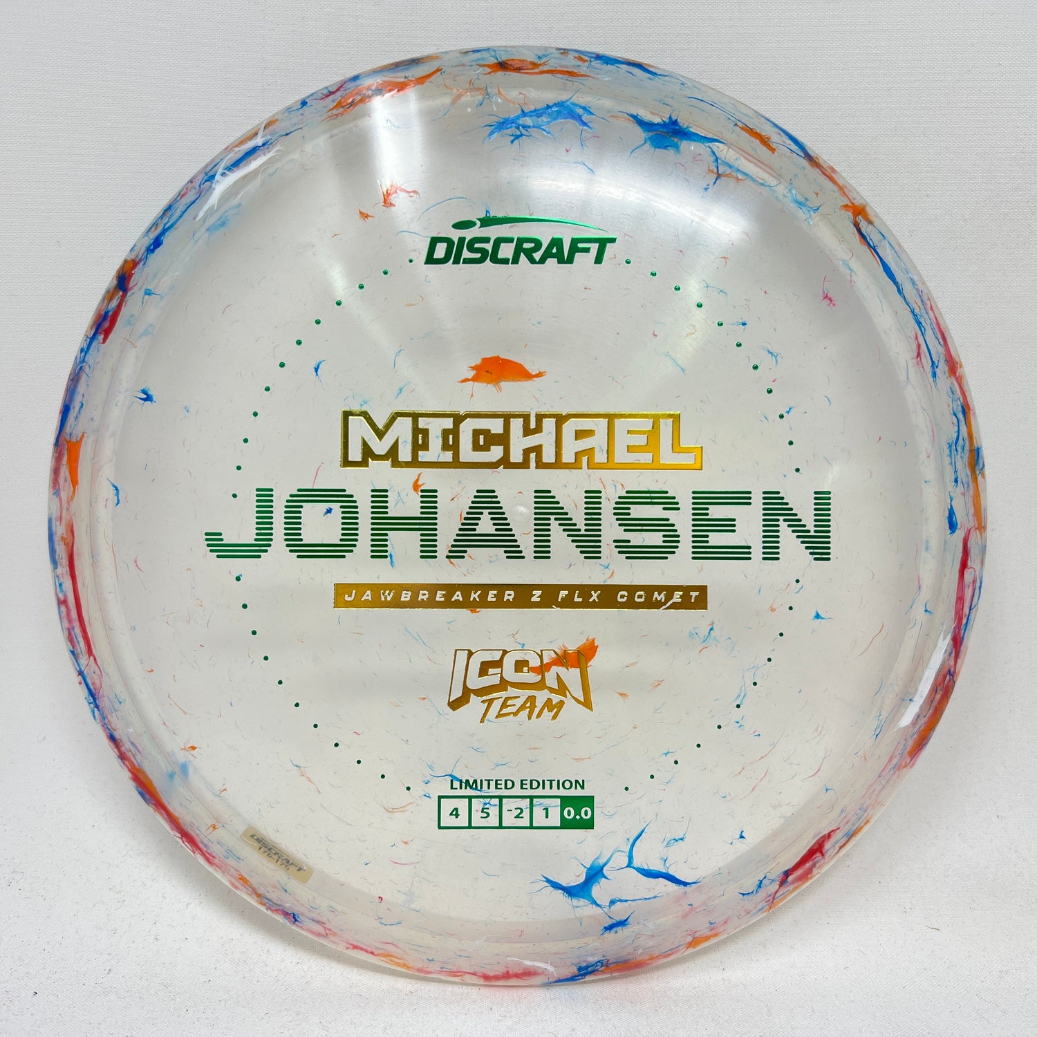 2024 Michael Johansen Comet-Discraft-Foundation Disc Golf