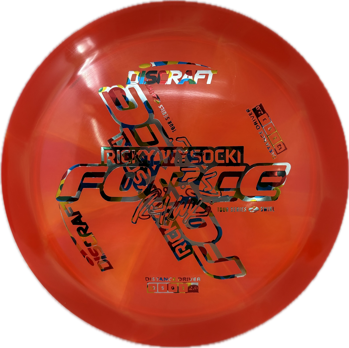 2025 Tour Series Force | Ricky Wysocki-Discraft-Foundation Disc Golf