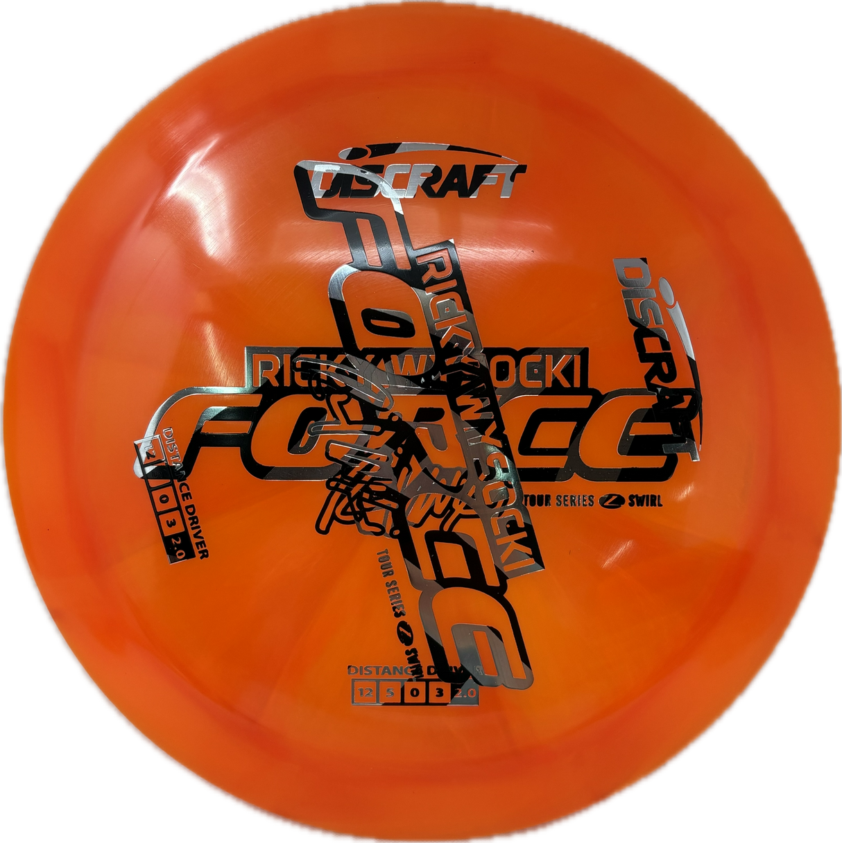 2025 Tour Series Force | Ricky Wysocki-Discraft-Foundation Disc Golf