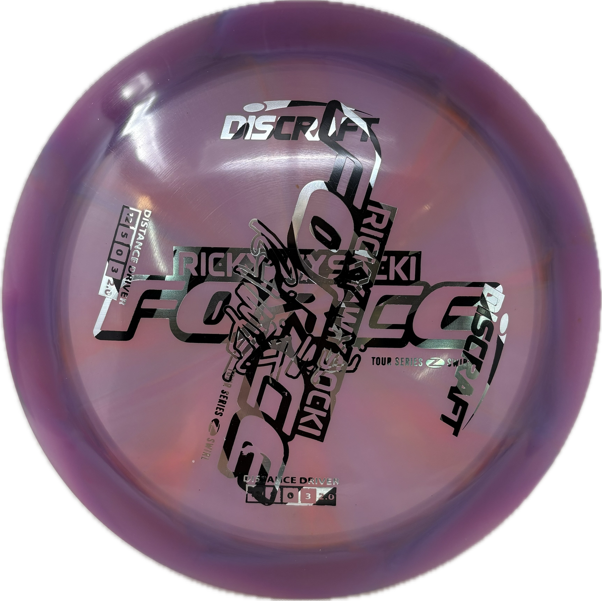 2025 Tour Series Force | Ricky Wysocki-Discraft-Foundation Disc Golf