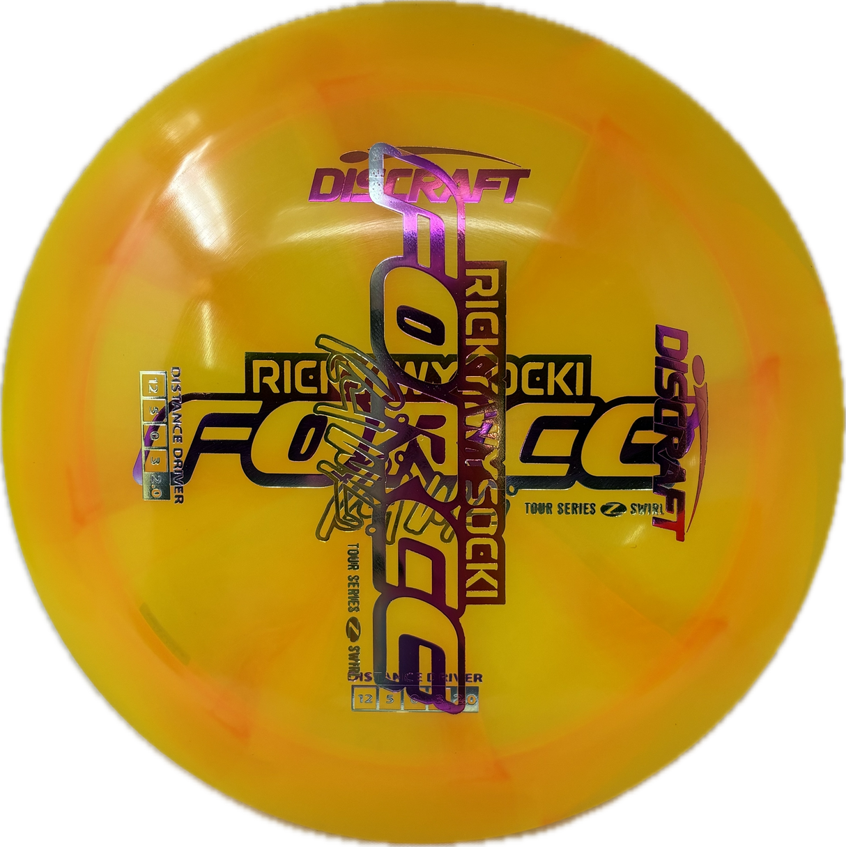 2025 Tour Series Force | Ricky Wysocki-Discraft-Foundation Disc Golf