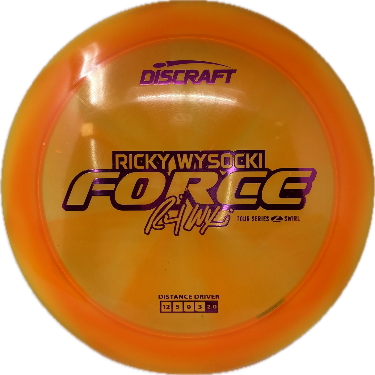2025 Tour Series Force | Ricky Wysocki-Discraft-Foundation Disc Golf