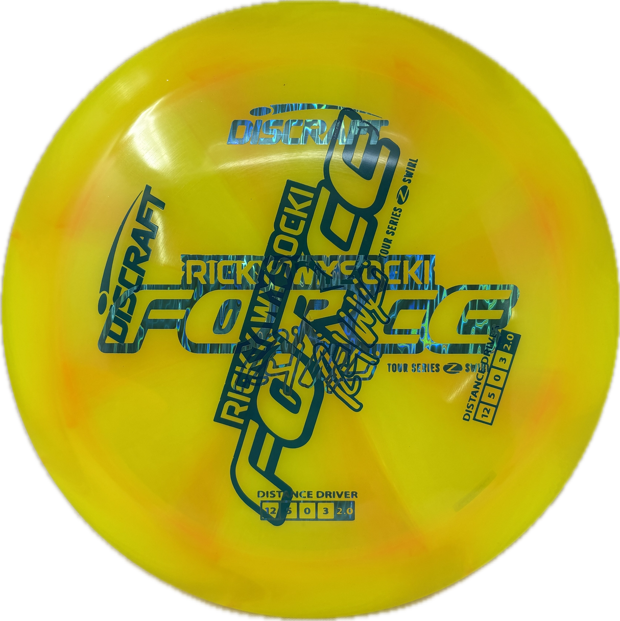 2025 Tour Series Force | Ricky Wysocki-Discraft-Foundation Disc Golf