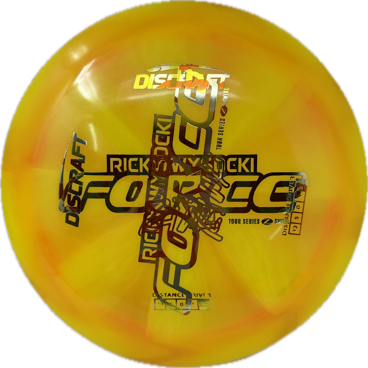 2025 Tour Series Force | Ricky Wysocki-Discraft-Foundation Disc Golf