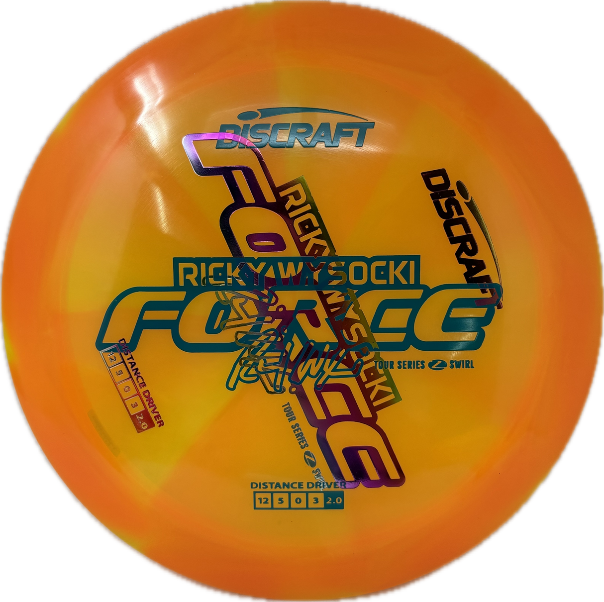 2025 Tour Series Force | Ricky Wysocki-Discraft-Foundation Disc Golf