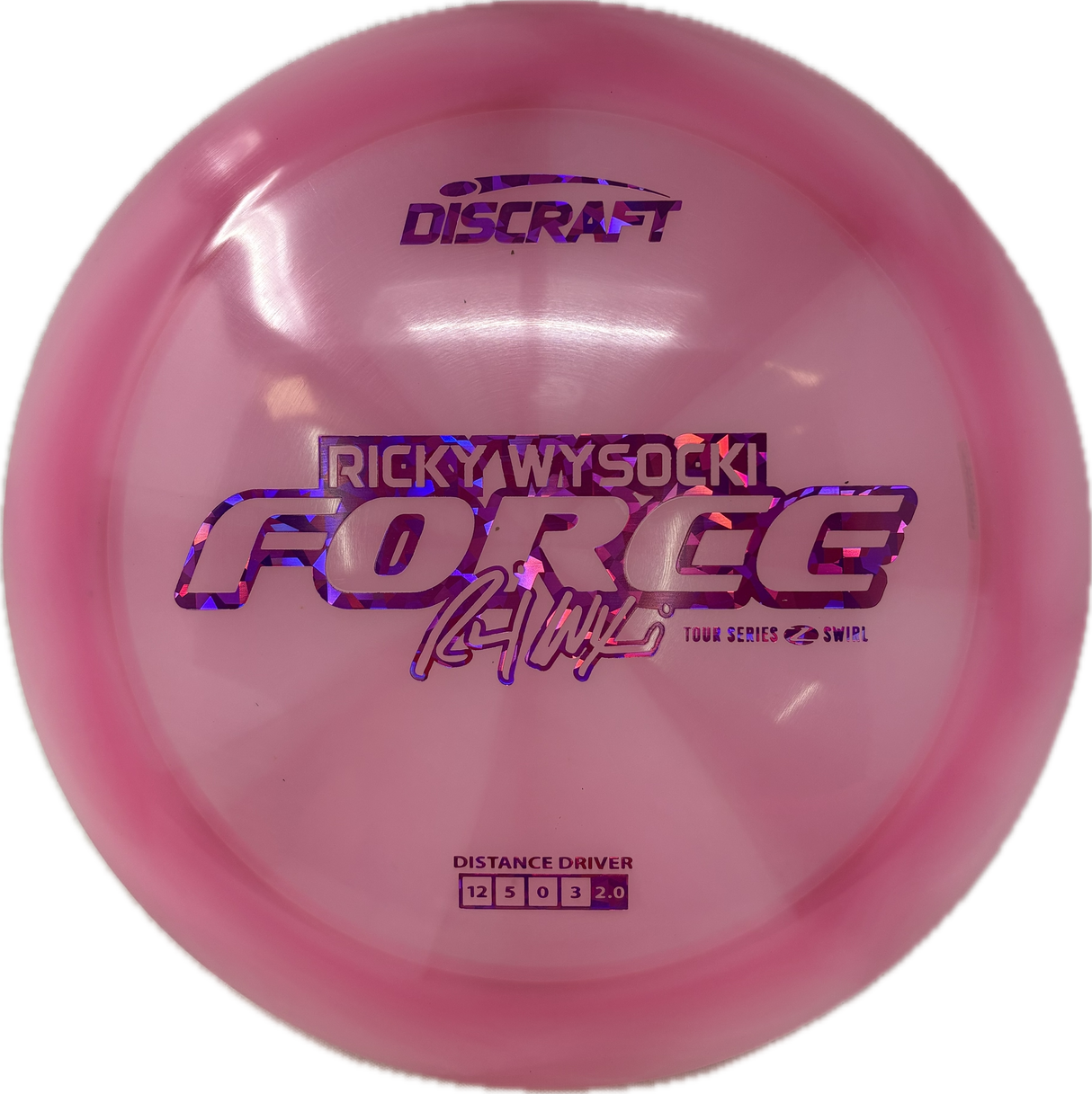2025 Tour Series Force | Ricky Wysocki-Discraft-Foundation Disc Golf