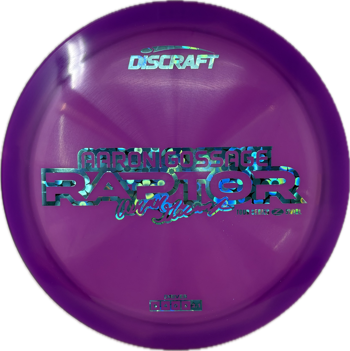2025 Tour Series Raptor | Aaron Gossage-Discraft-Foundation Disc Golf