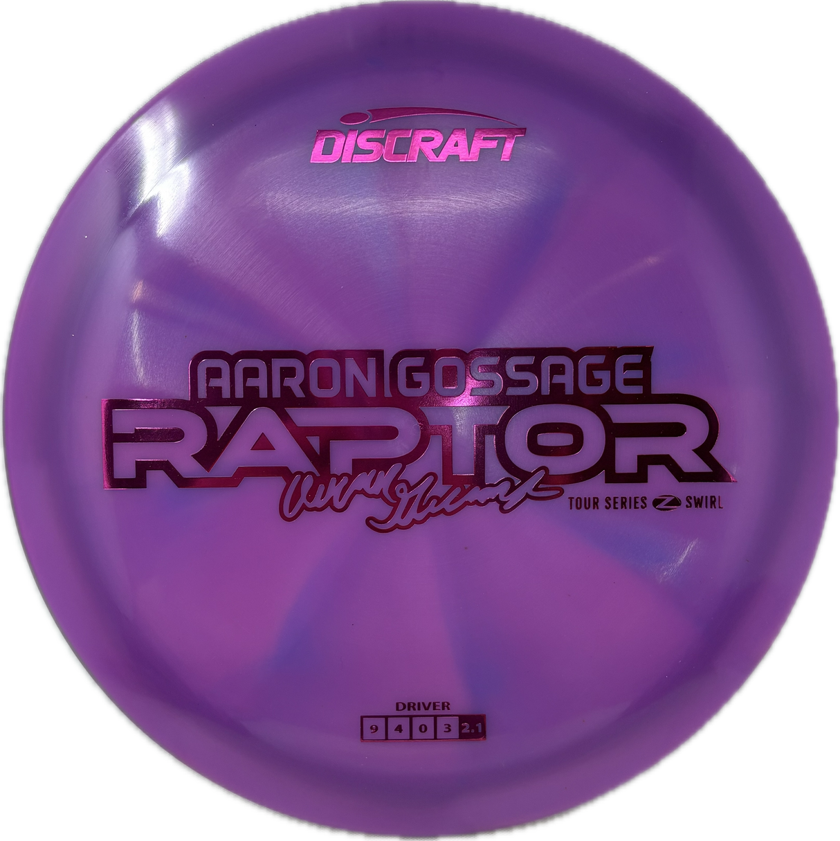 2025 Tour Series Raptor | Aaron Gossage-Discraft-Foundation Disc Golf