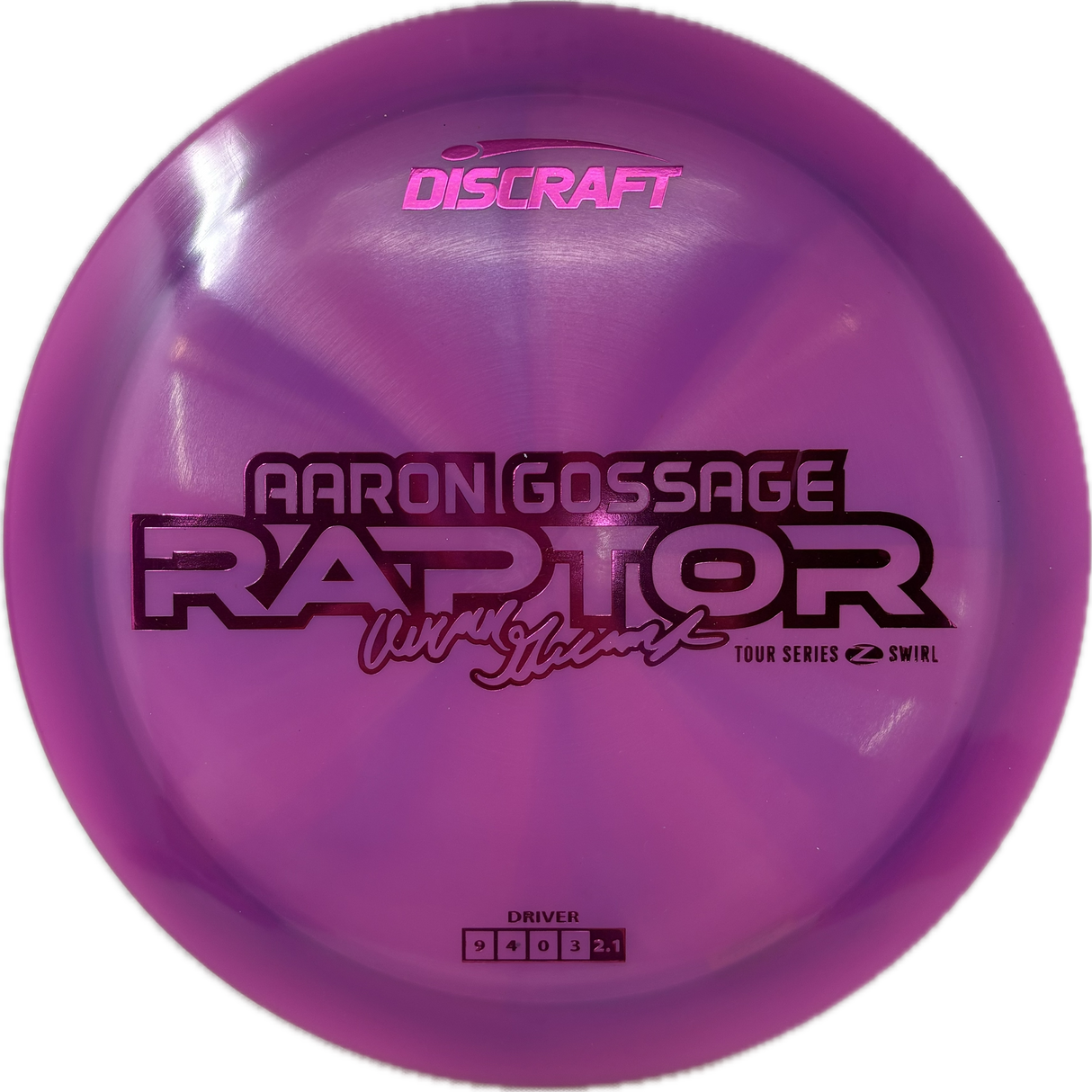 2025 Tour Series Raptor | Aaron Gossage-Discraft-Foundation Disc Golf