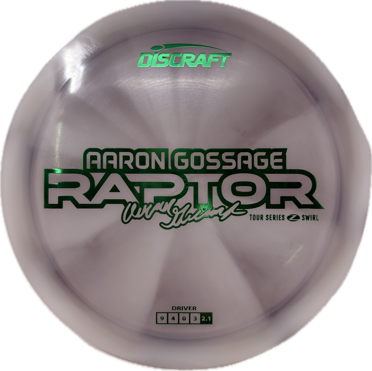 2025 Tour Series Raptor | Aaron Gossage-Discraft-Foundation Disc Golf