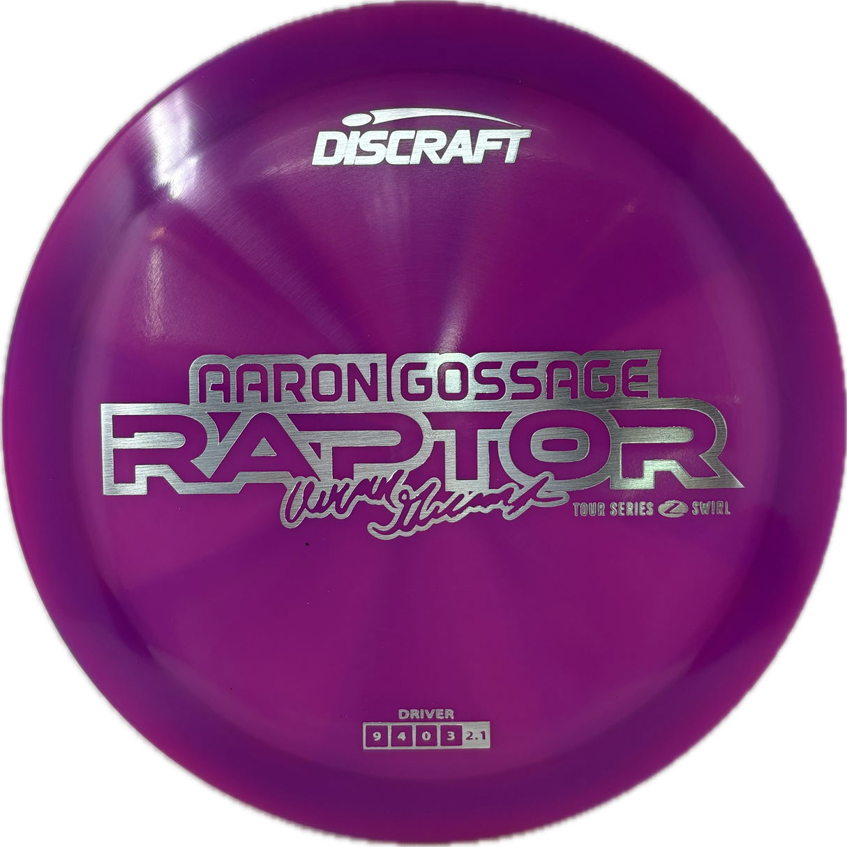 2025 Tour Series Raptor | Aaron Gossage-Discraft-Foundation Disc Golf