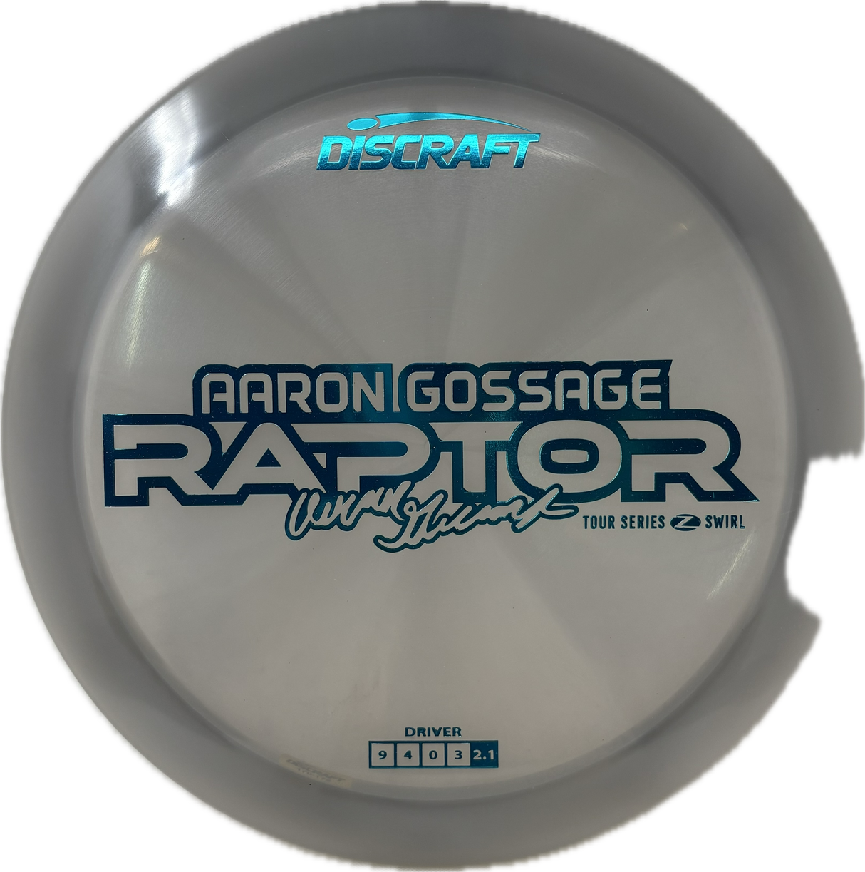 2025 Tour Series Raptor | Aaron Gossage-Discraft-Foundation Disc Golf