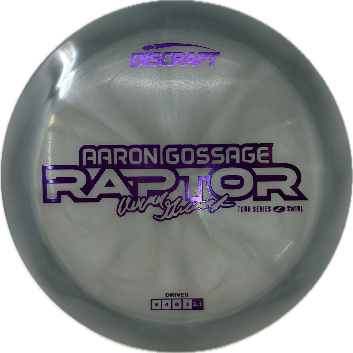 2025 Tour Series Raptor | Aaron Gossage-Discraft-Foundation Disc Golf