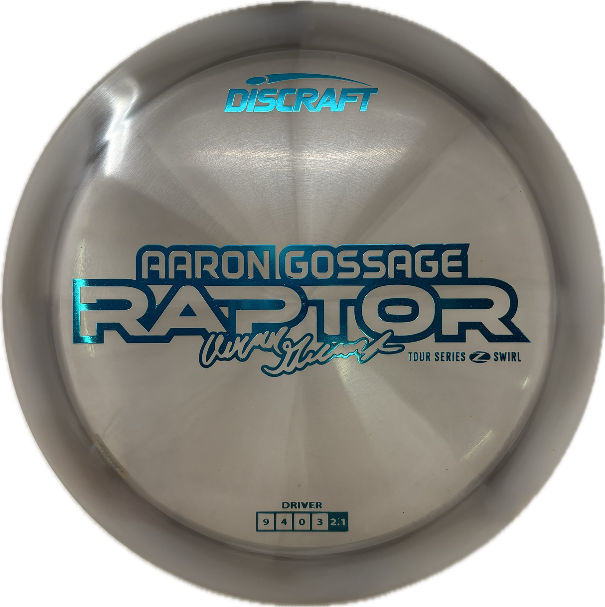 2025 Tour Series Raptor | Aaron Gossage-Discraft-Foundation Disc Golf