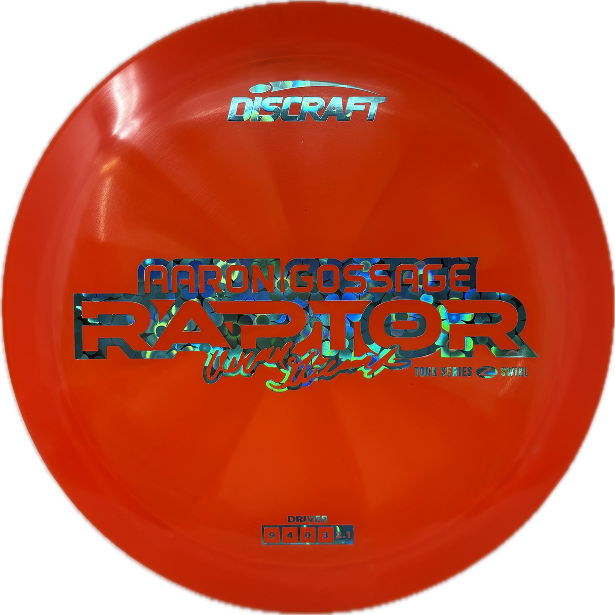 2025 Tour Series Raptor | Aaron Gossage-Discraft-Foundation Disc Golf