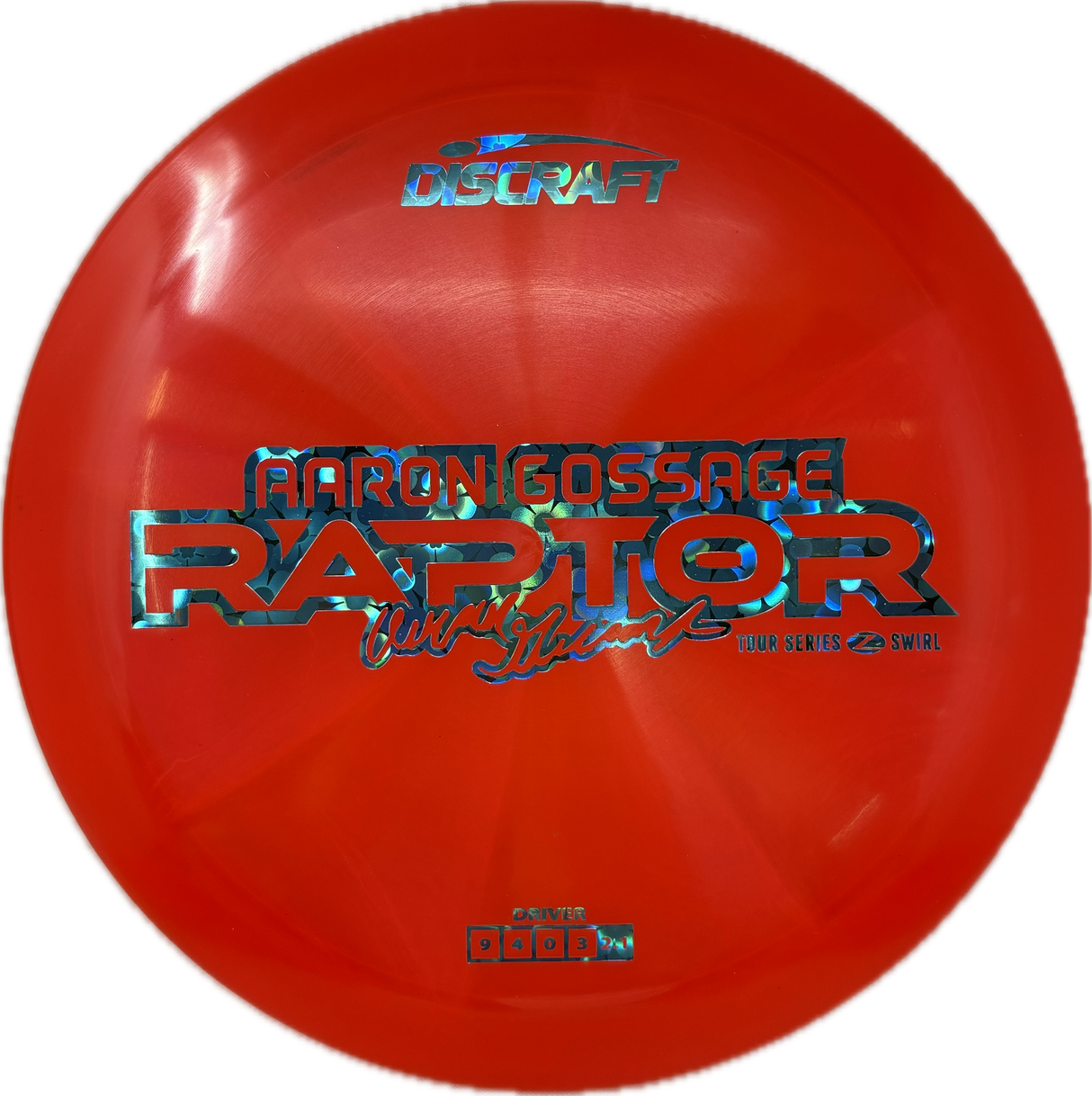 2025 Tour Series Raptor | Aaron Gossage-Discraft-Foundation Disc Golf
