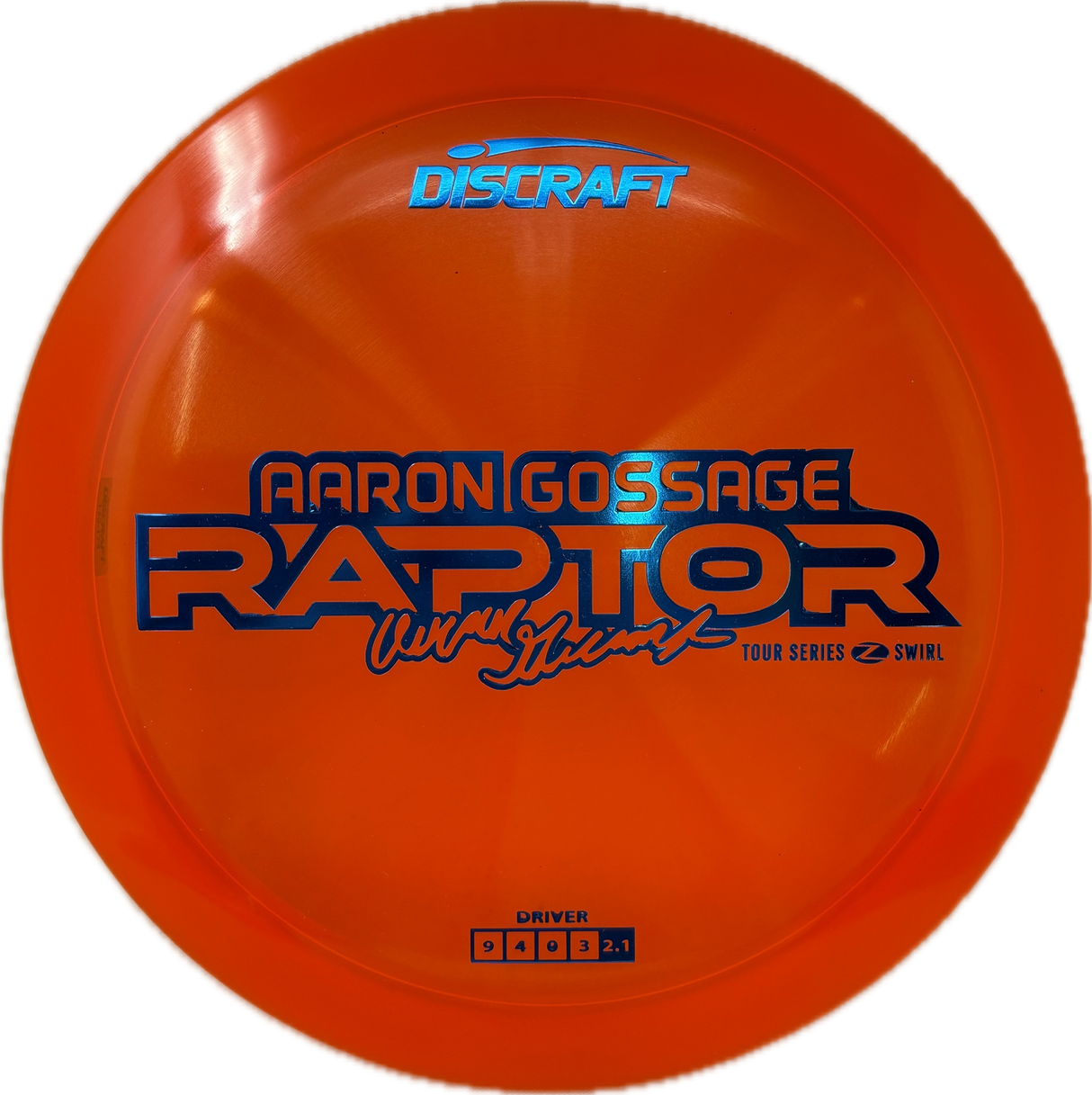 2025 Tour Series Raptor | Aaron Gossage-Discraft-Foundation Disc Golf