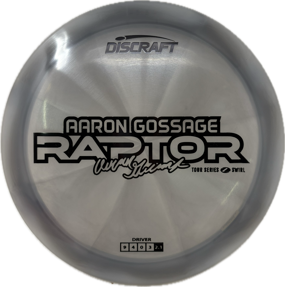 2025 Tour Series Raptor | Aaron Gossage-Discraft-Foundation Disc Golf