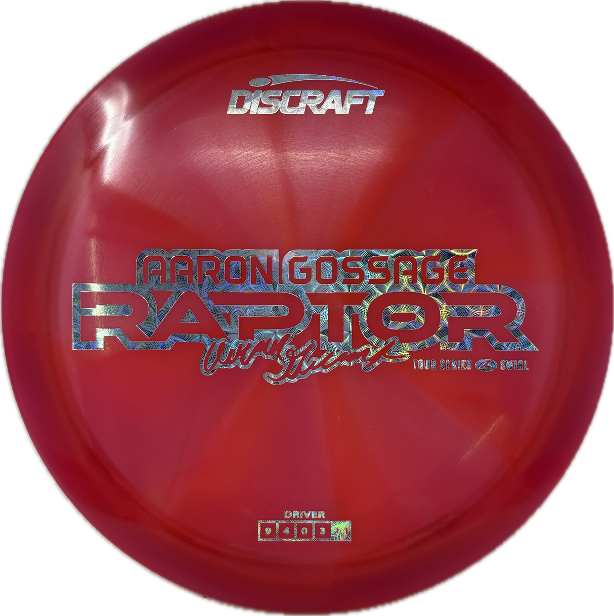 2025 Tour Series Raptor | Aaron Gossage-Discraft-Foundation Disc Golf