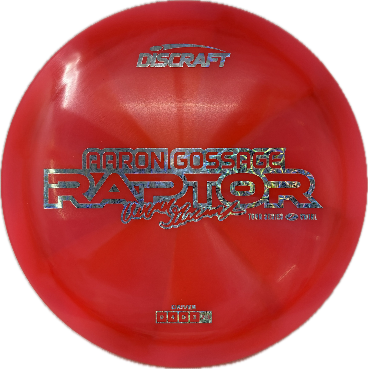 2025 Tour Series Raptor | Aaron Gossage-Discraft-Foundation Disc Golf