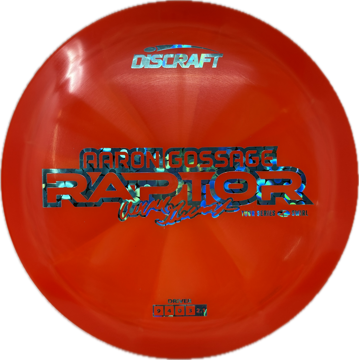 2025 Tour Series Raptor | Aaron Gossage-Discraft-Foundation Disc Golf