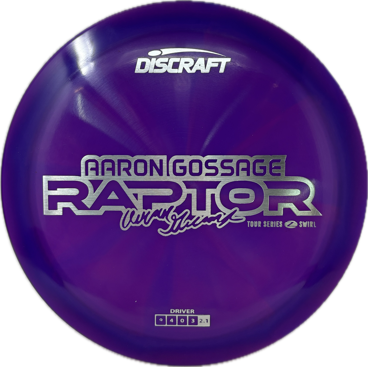2025 Tour Series Raptor | Aaron Gossage-Discraft-Foundation Disc Golf