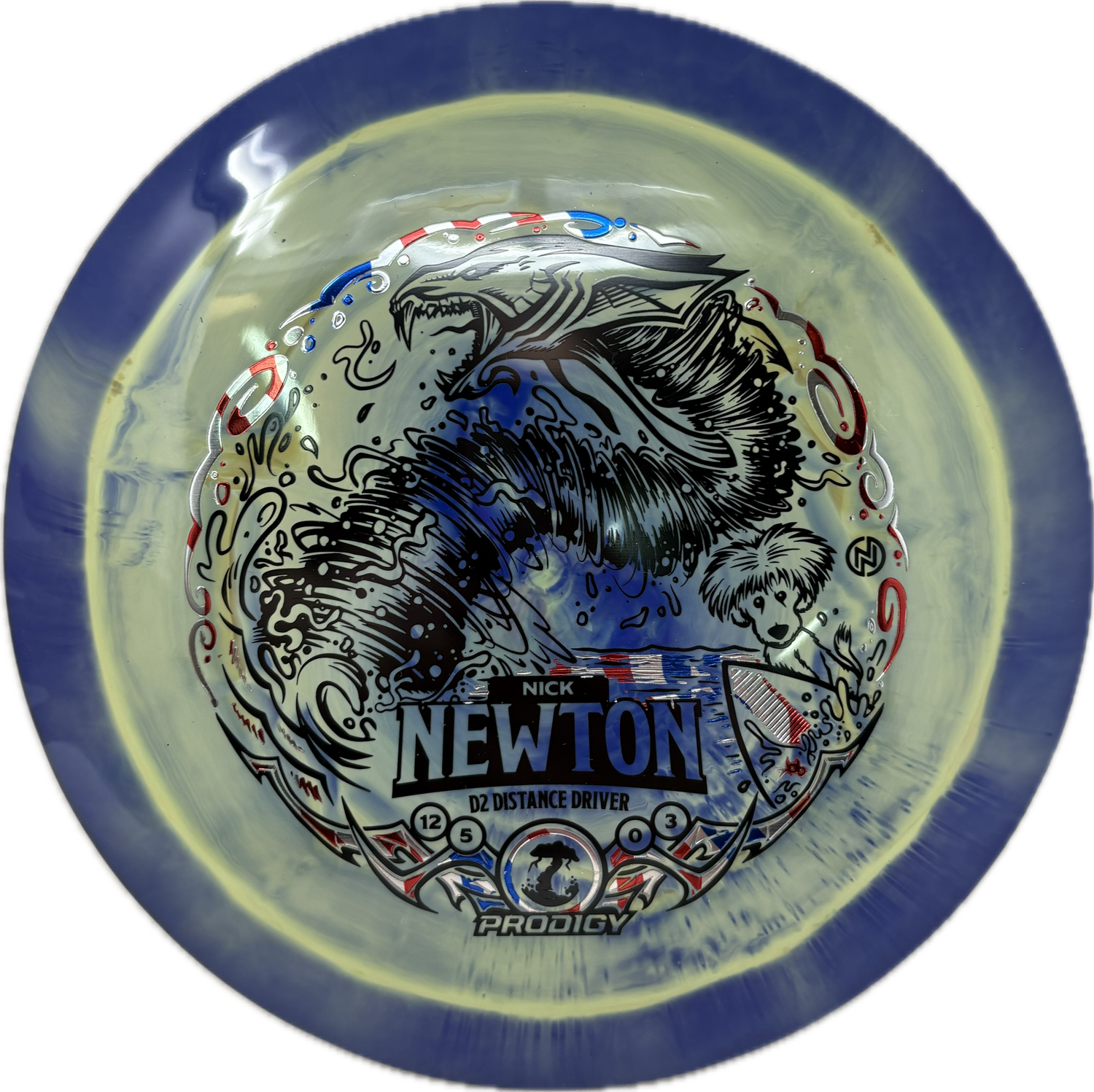 400 Spectrum D2 | Nick Newton 2025 Signature Series-Prodigy-Foundation Disc Golf