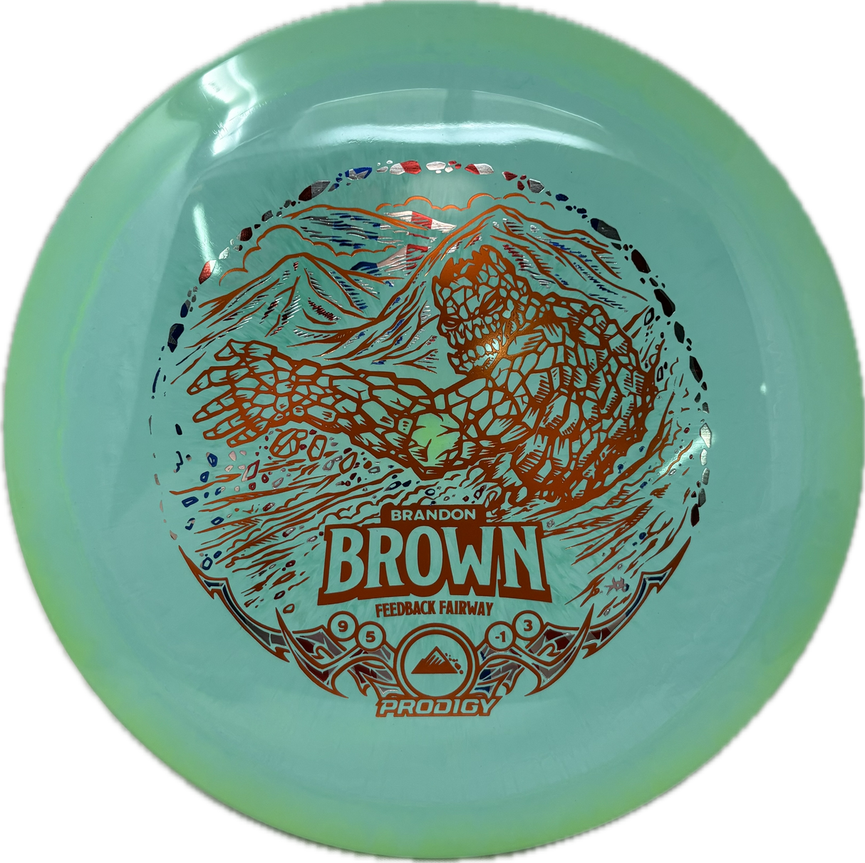400 Spectrum Feedback | Brandon Brown 2025 Signature Series-Prodigy-Foundation Disc Golf