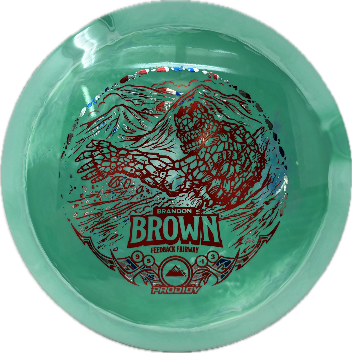 400 Spectrum Feedback | Brandon Brown 2025 Signature Series-Prodigy-Foundation Disc Golf