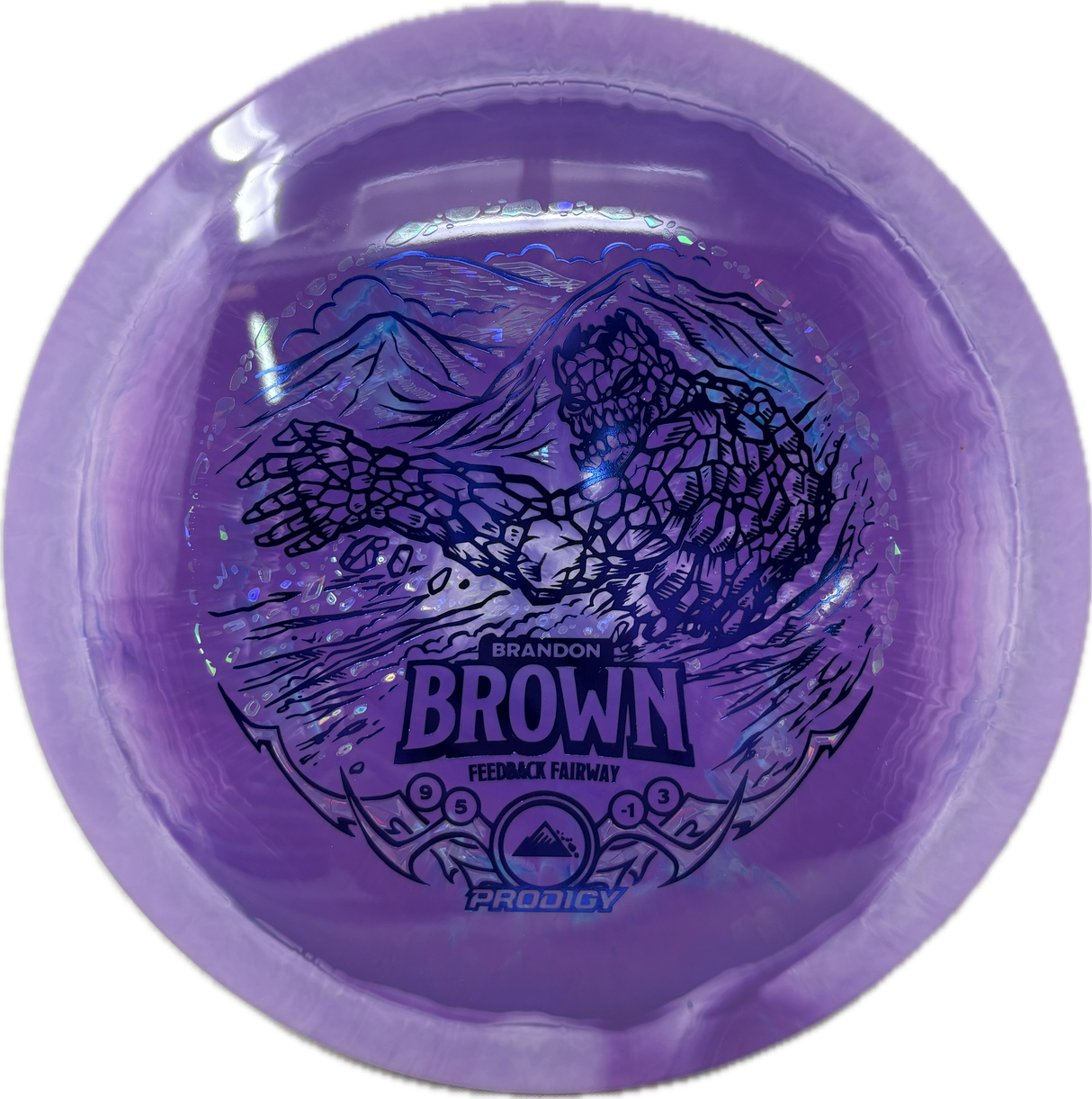 400 Spectrum Feedback | Brandon Brown 2025 Signature Series-Prodigy-Foundation Disc Golf