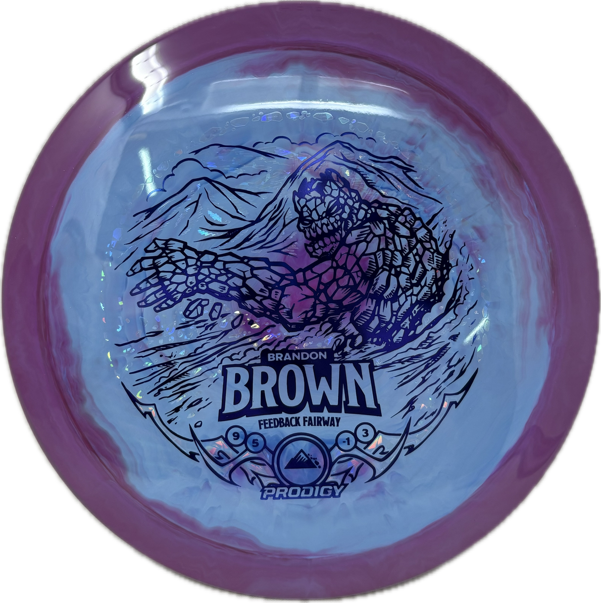 400 Spectrum Feedback | Brandon Brown 2025 Signature Series-Prodigy-Foundation Disc Golf