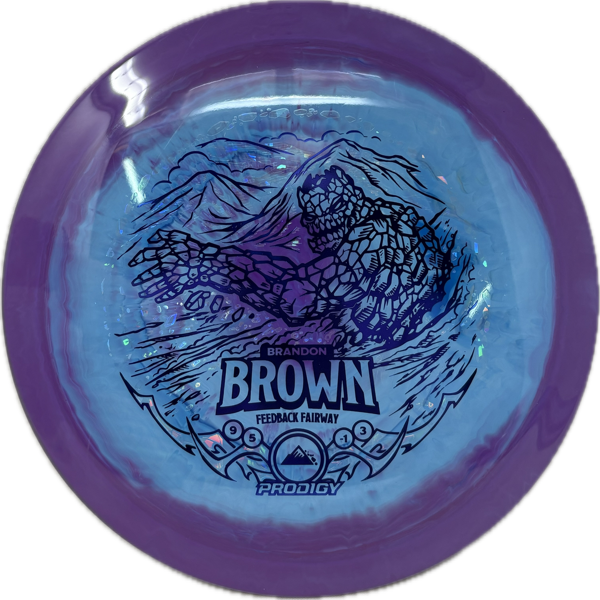 400 Spectrum Feedback | Brandon Brown 2025 Signature Series-Prodigy-Foundation Disc Golf