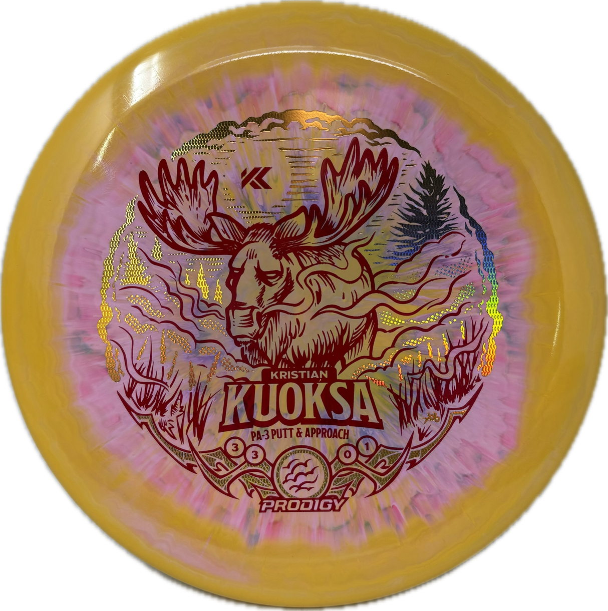400 Spectrum PA-3 | Kristian Kuoksa 2025 Signature Series-Prodigy-Foundation Disc Golf