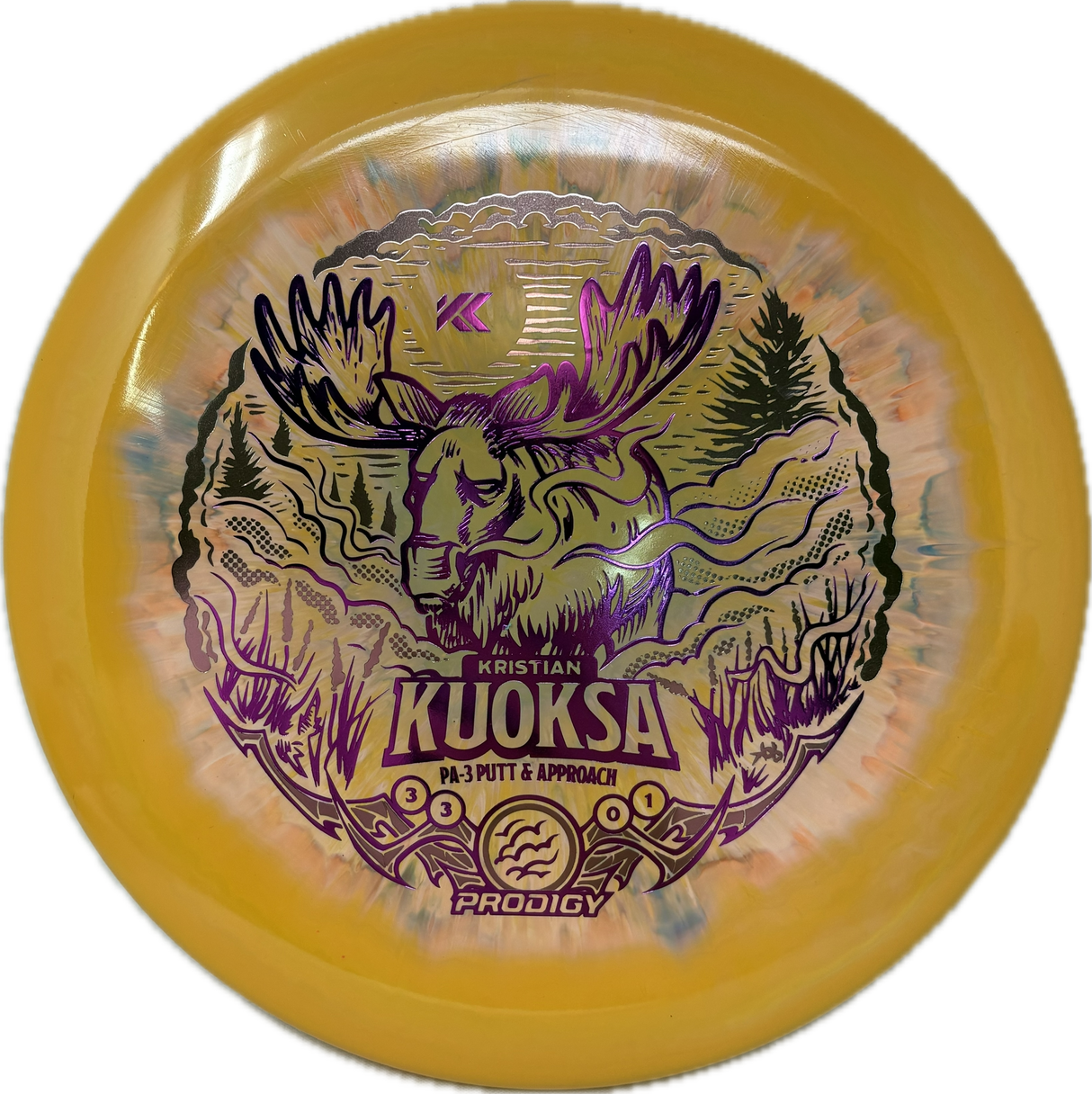 400 Spectrum PA-3 | Kristian Kuoksa 2025 Signature Series-Prodigy-Foundation Disc Golf