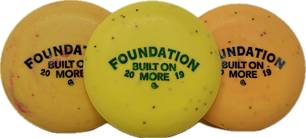 Foundation Built on More Mini-Foundation Disc Golf-Foundation Disc Golf