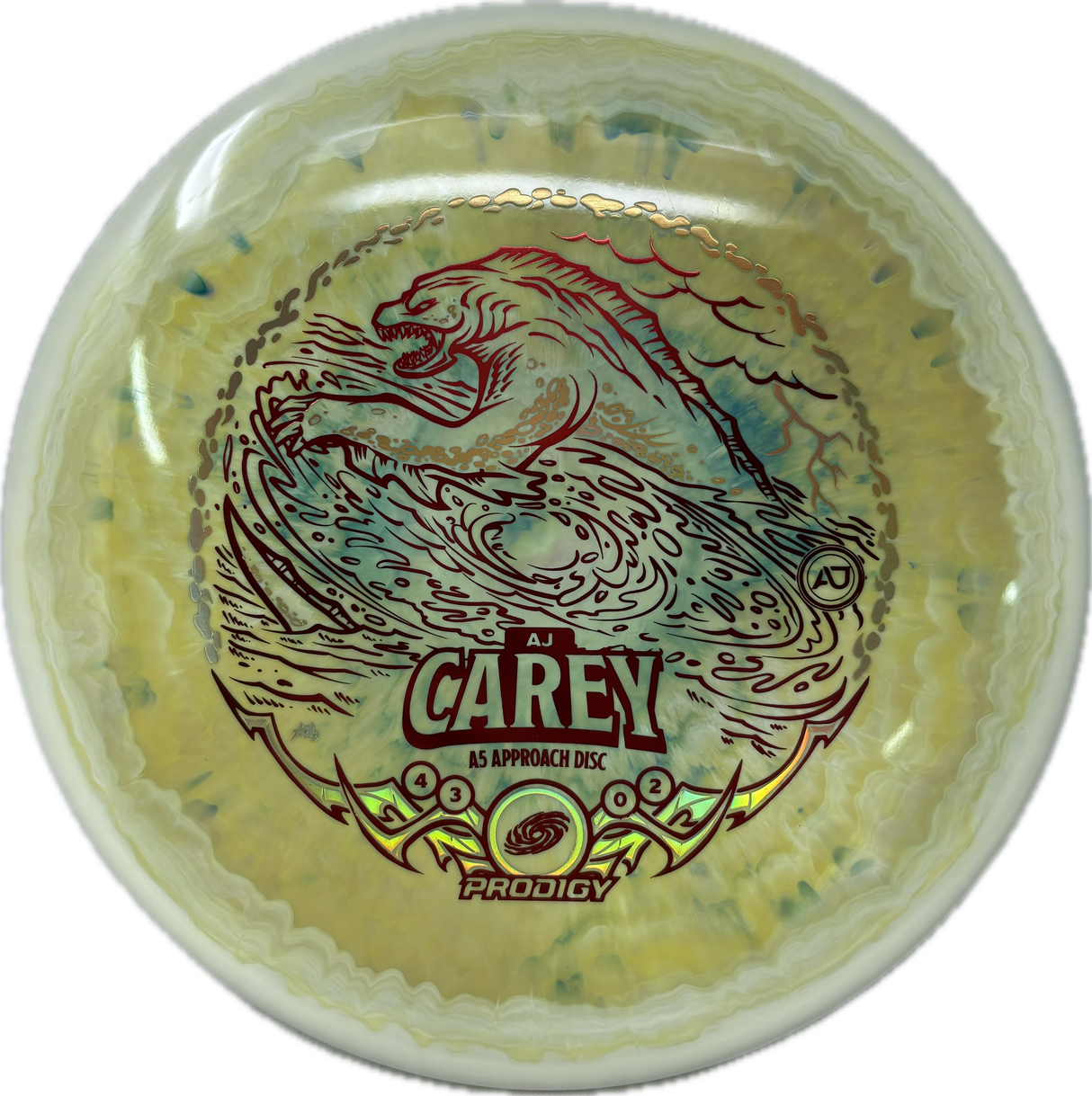 750 Spectrum A5 | AJ Carey 2025 Signature Series-Prodigy-Foundation Disc Golf