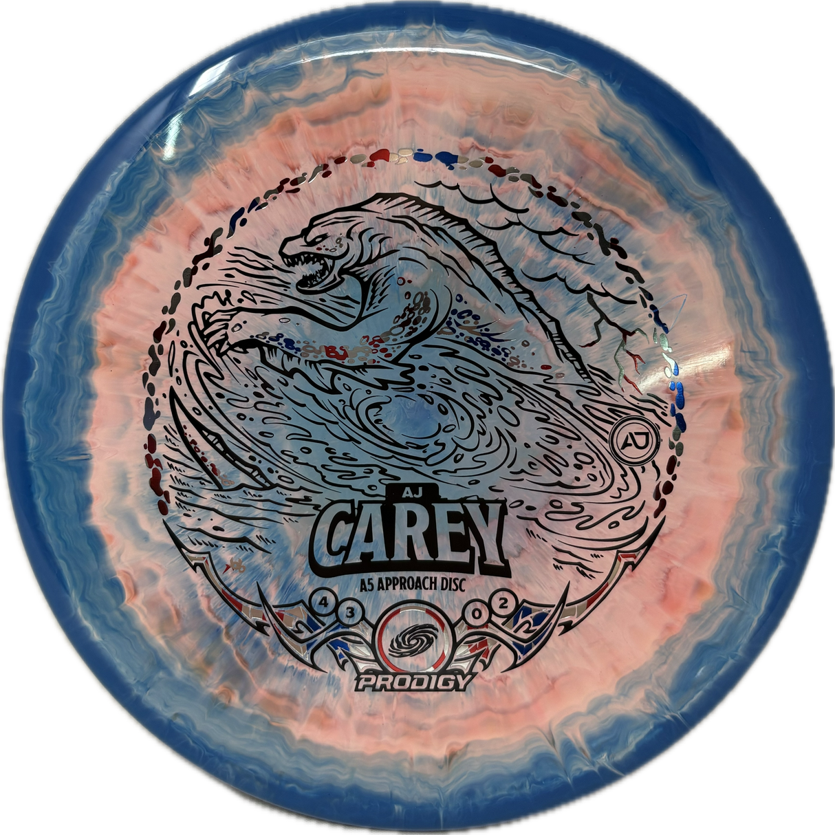 750 Spectrum A5 | AJ Carey 2025 Signature Series-Prodigy-Foundation Disc Golf