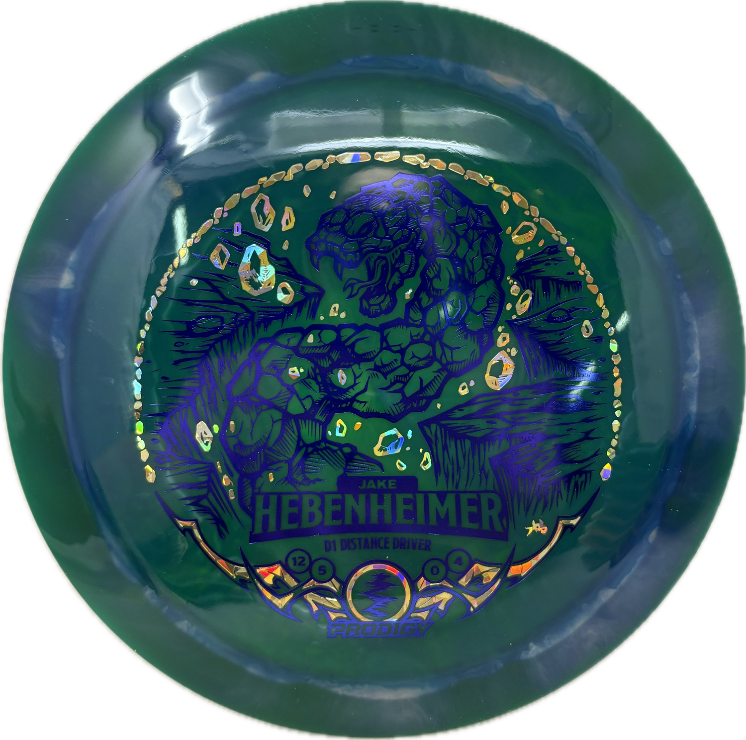 750 Spectrum D1 | Jake Hebenheimer 2025 Signature Series-Prodigy-Foundation Disc Golf