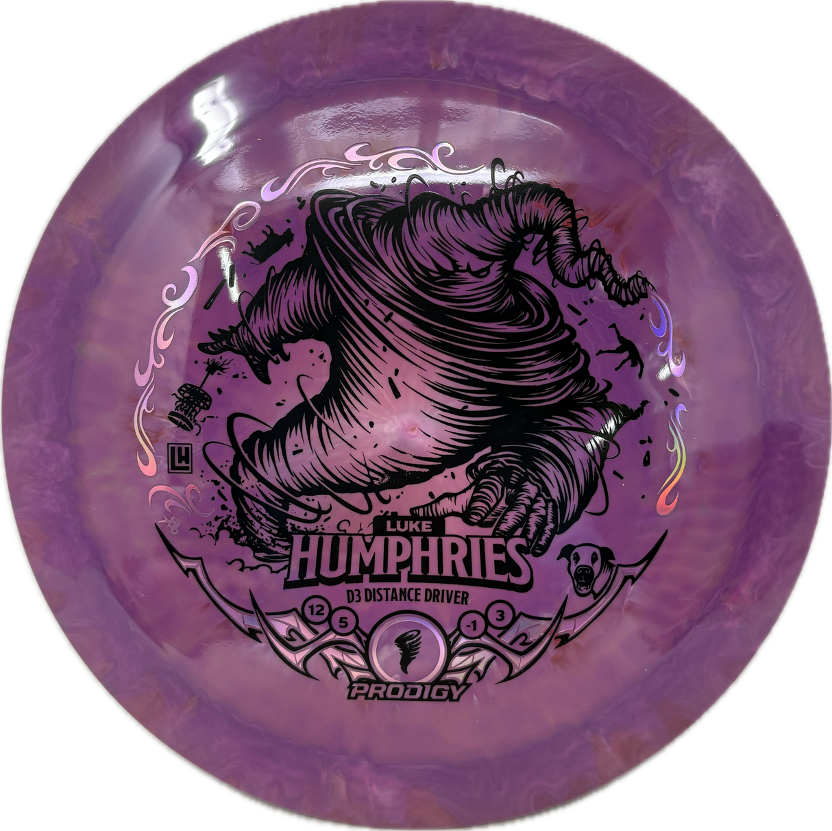 750 Spectrum D3 | Luke Humphries 2025 Signature Series-Prodigy-Foundation Disc Golf