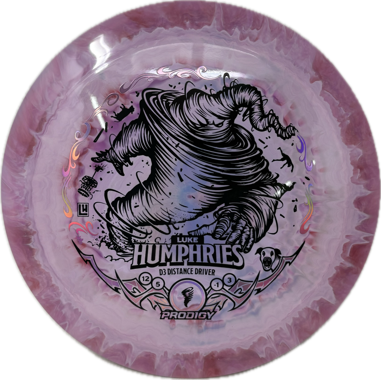 750 Spectrum D3 | Luke Humphries 2025 Signature Series-Prodigy-Foundation Disc Golf