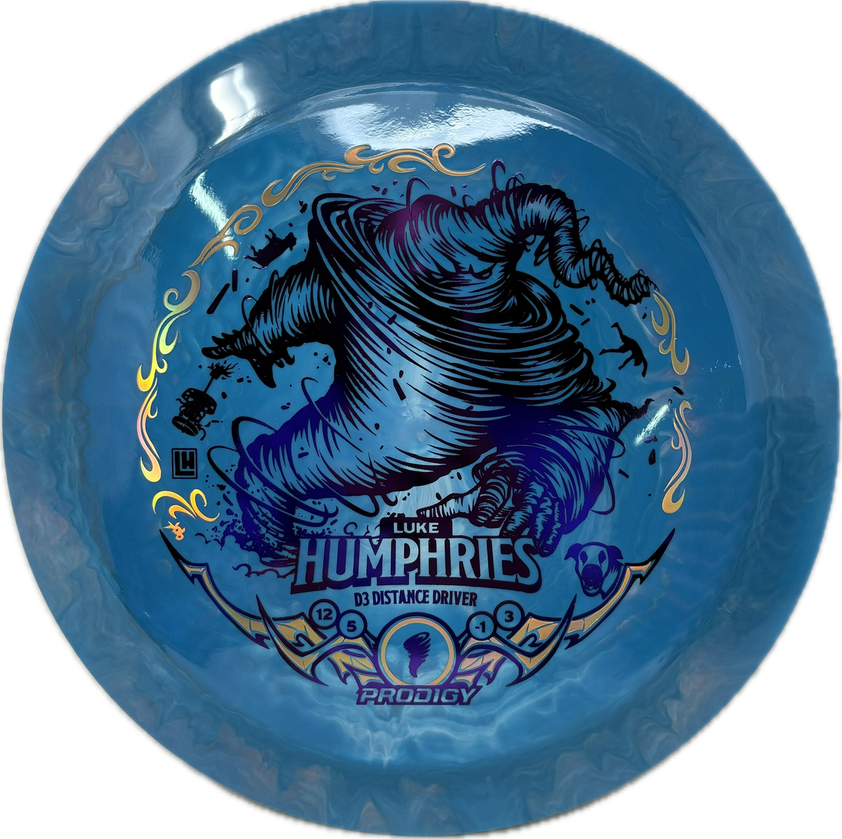 750 Spectrum D3 | Luke Humphries 2025 Signature Series-Prodigy-Foundation Disc Golf