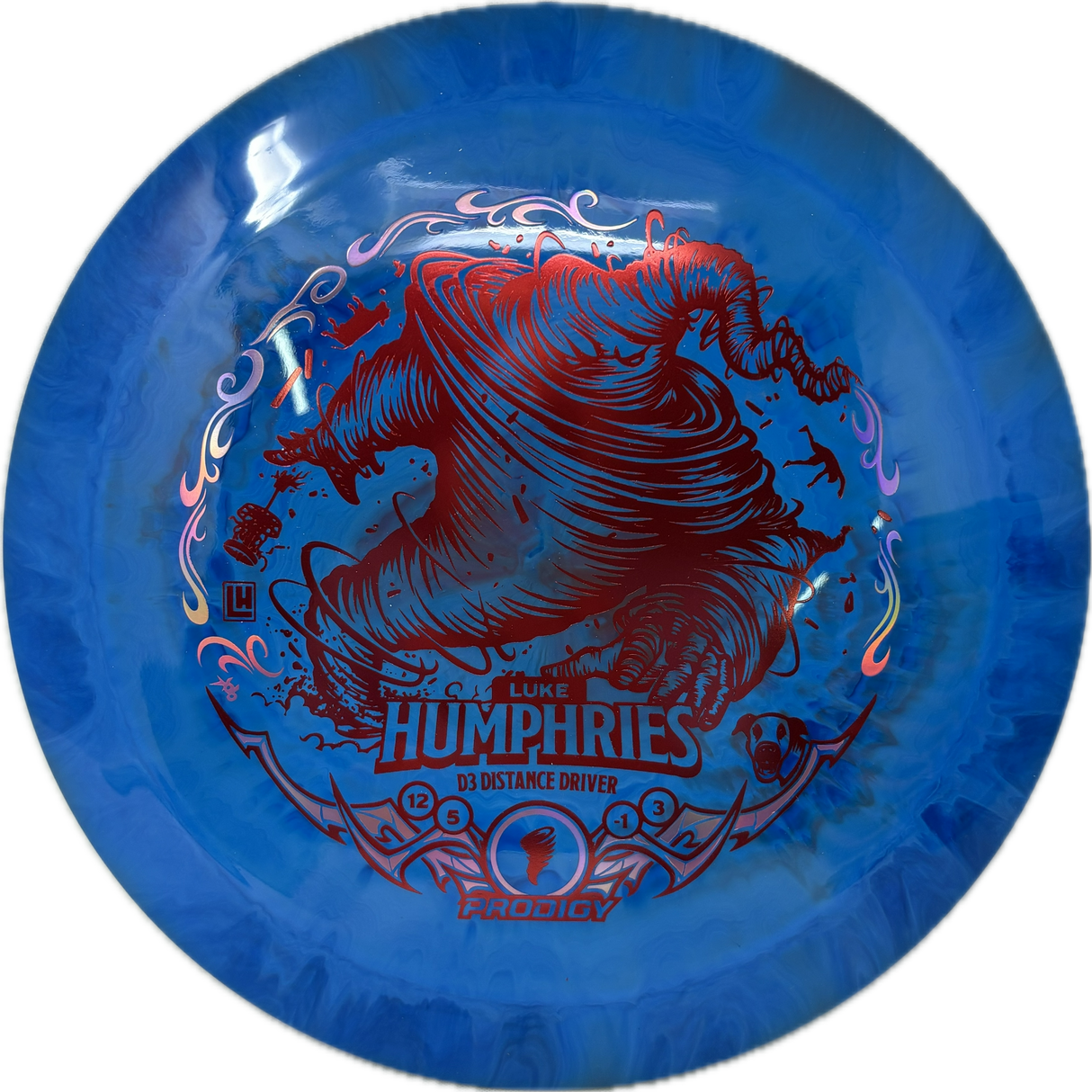 750 Spectrum D3 | Luke Humphries 2025 Signature Series-Prodigy-Foundation Disc Golf
