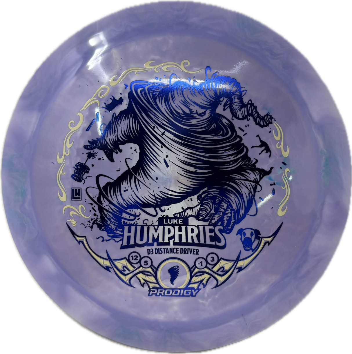 750 Spectrum D3 | Luke Humphries 2025 Signature Series-Prodigy-Foundation Disc Golf