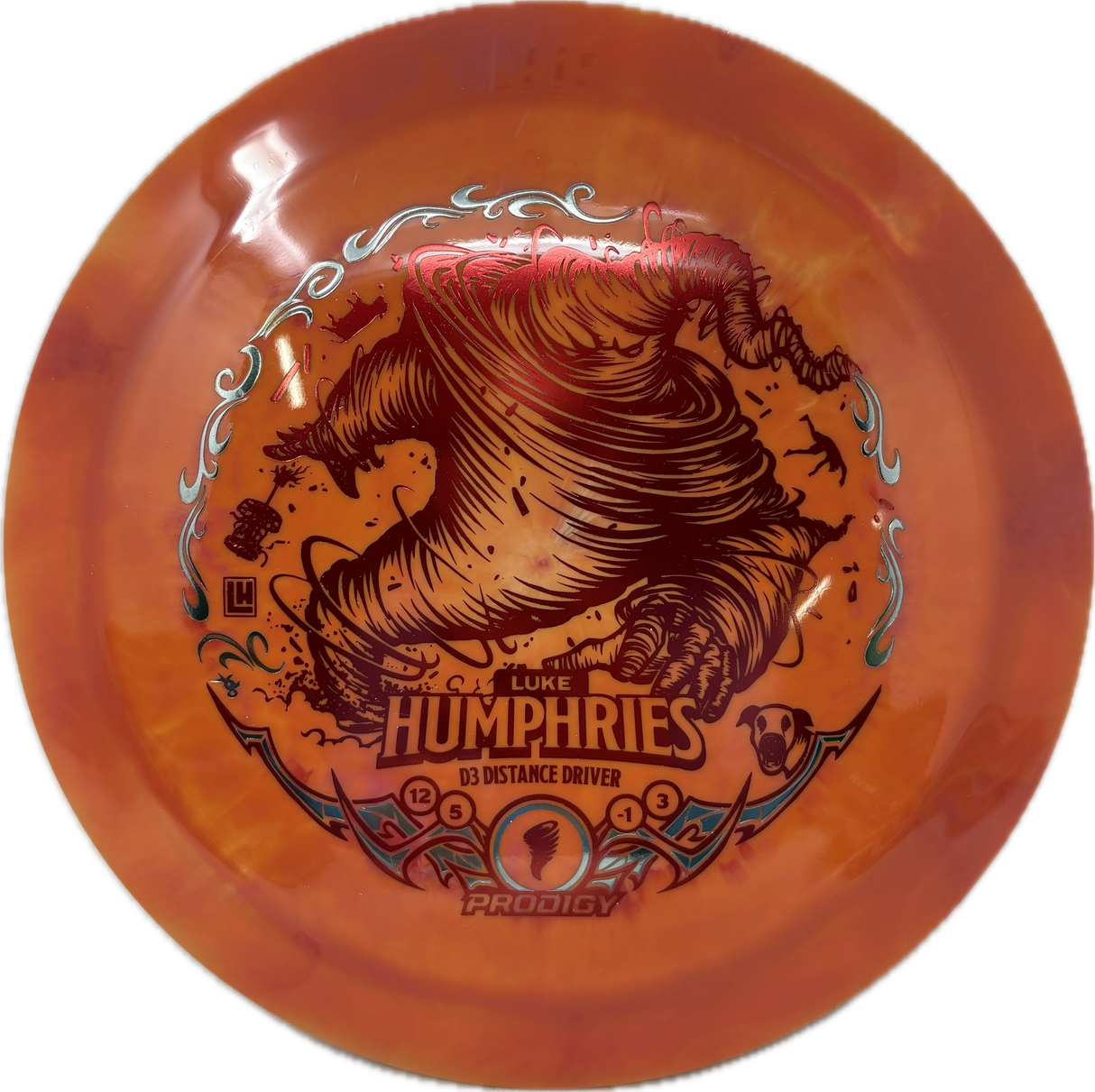 750 Spectrum D3 | Luke Humphries 2025 Signature Series-Prodigy-Foundation Disc Golf