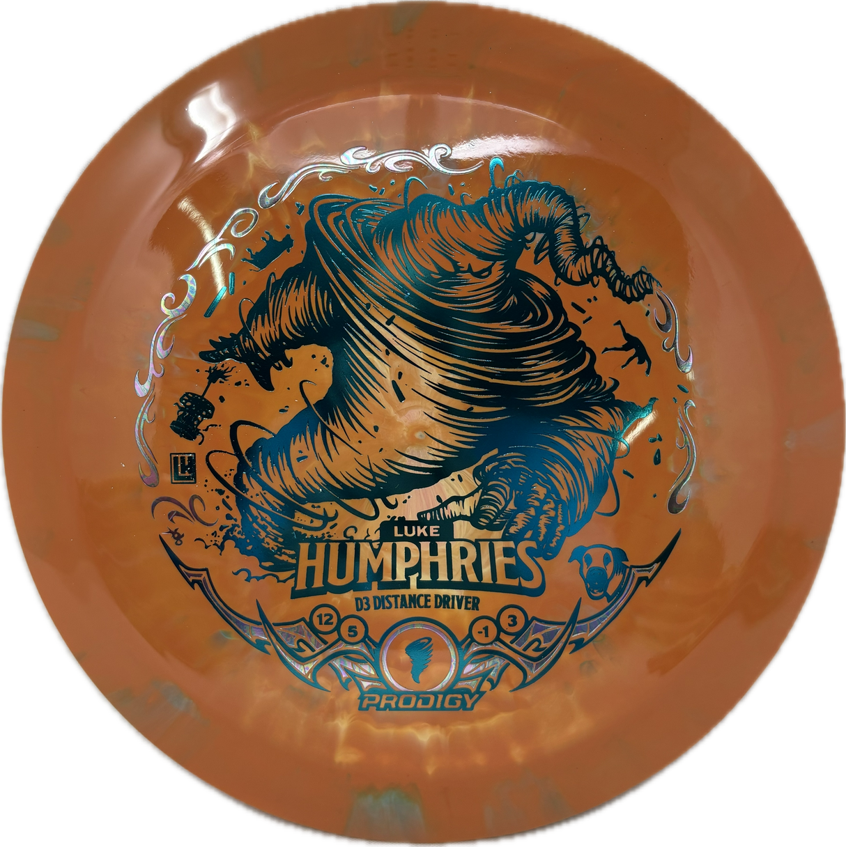 750 Spectrum D3 | Luke Humphries 2025 Signature Series-Prodigy-Foundation Disc Golf