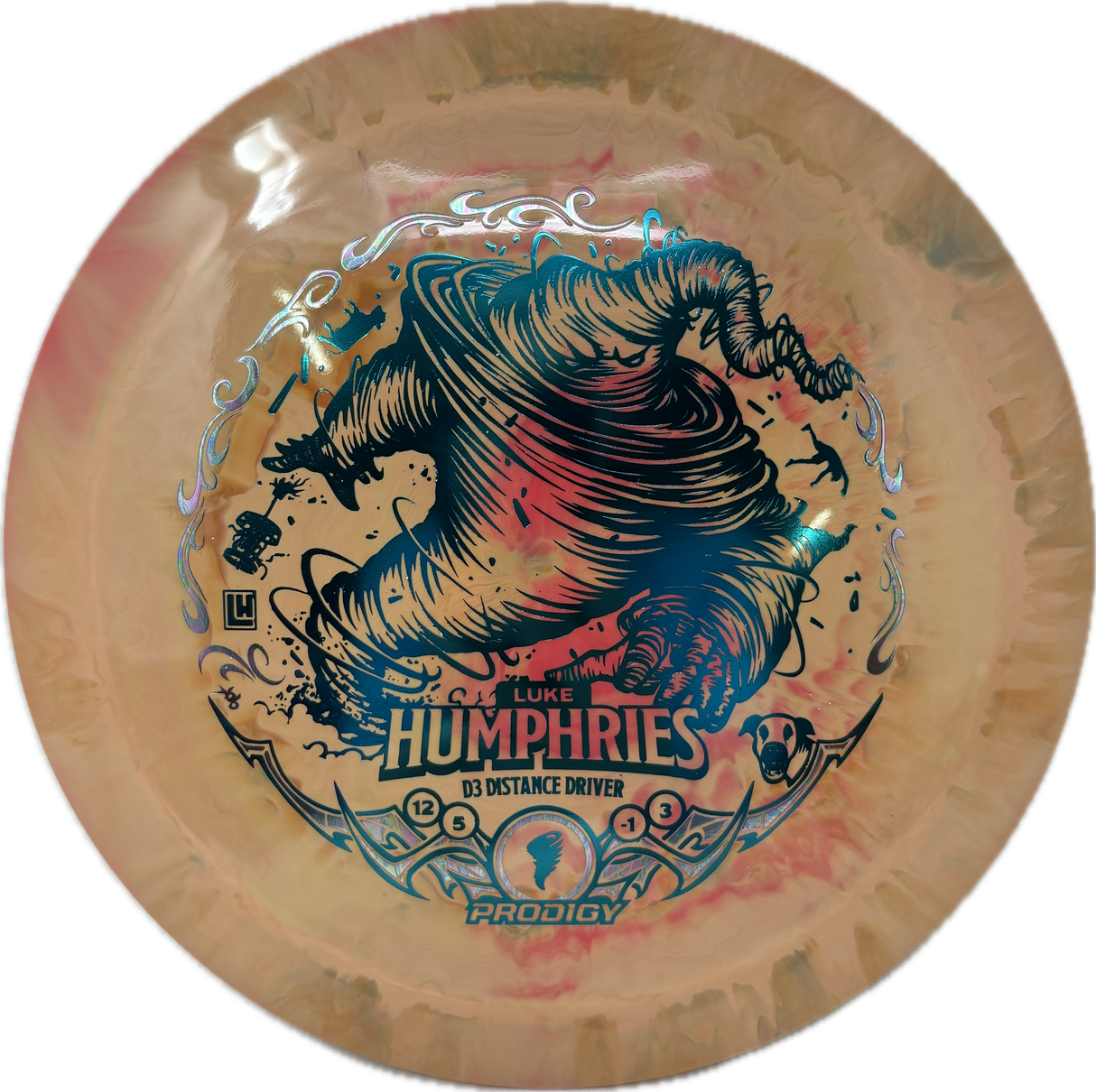 750 Spectrum D3 | Luke Humphries 2025 Signature Series-Prodigy-Foundation Disc Golf