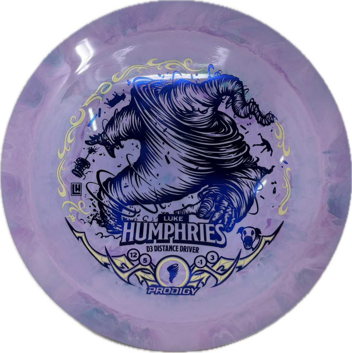 750 Spectrum D3 | Luke Humphries 2025 Signature Series-Prodigy-Foundation Disc Golf