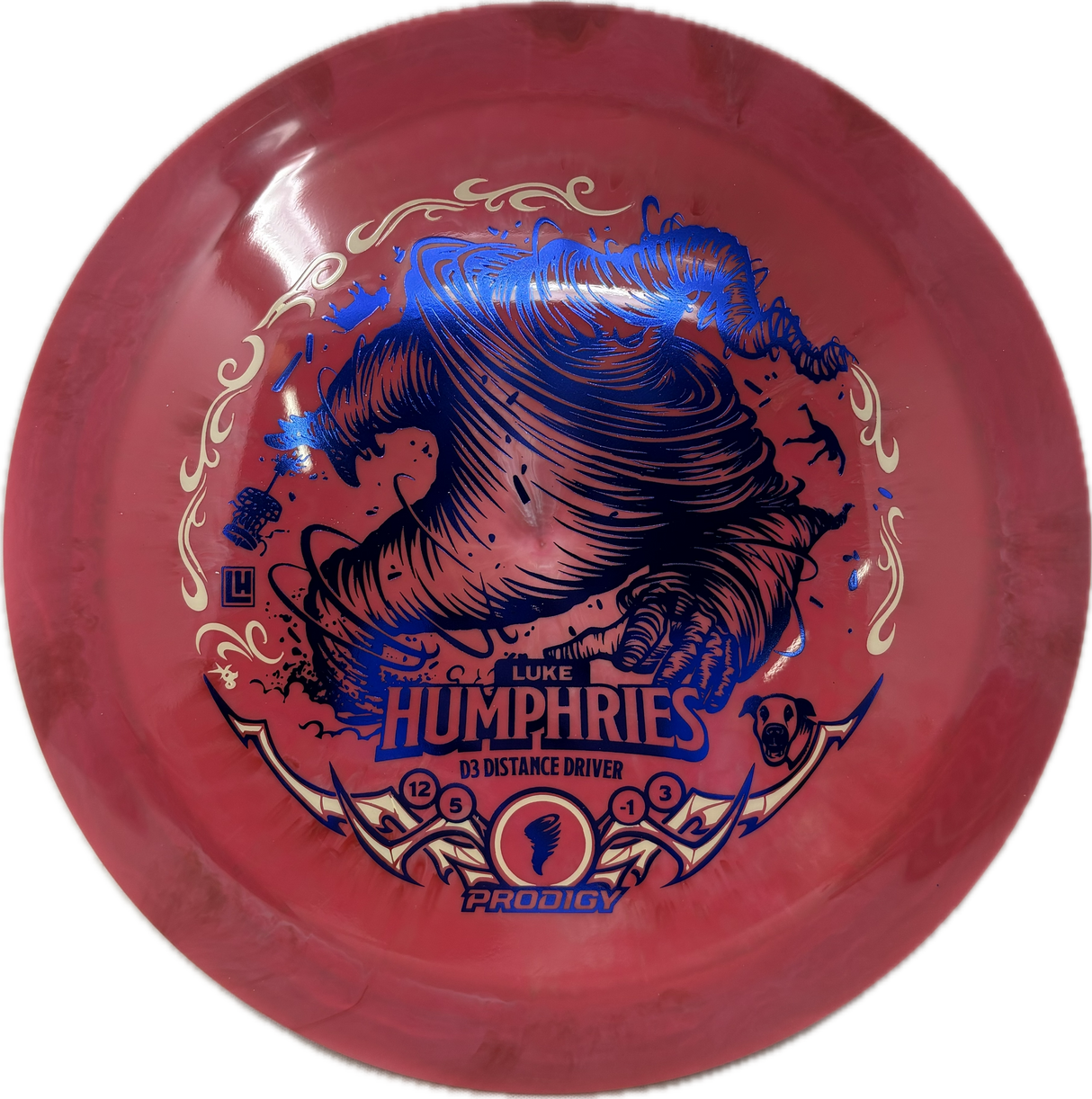 750 Spectrum D3 | Luke Humphries 2025 Signature Series-Prodigy-Foundation Disc Golf