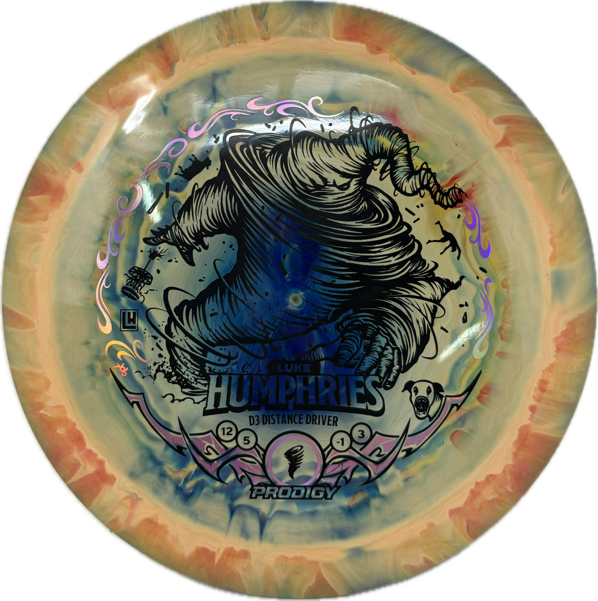 750 Spectrum D3 | Luke Humphries 2025 Signature Series-Prodigy-Foundation Disc Golf
