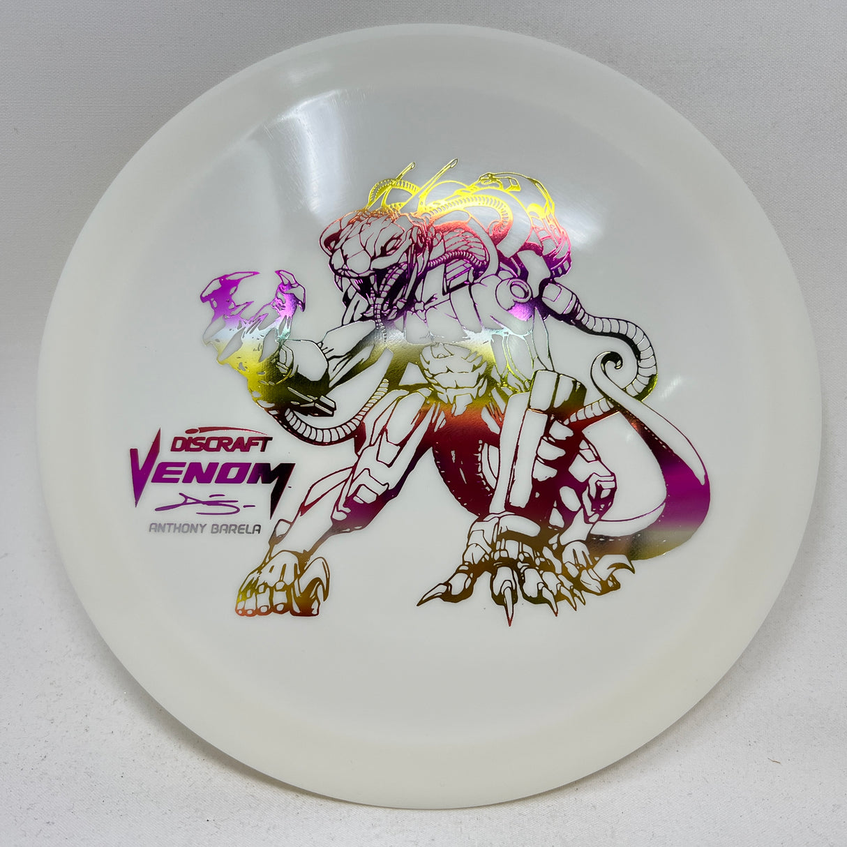 Anthony Barela Glo Venom-Discraft-Foundation Disc Golf